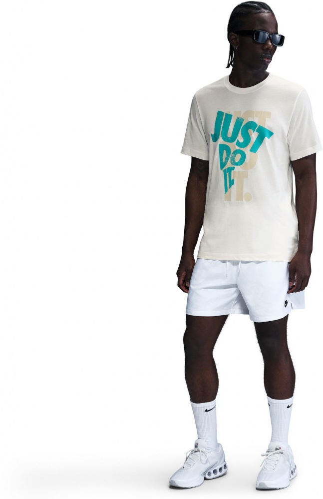 Футболка Nike M NSW TEE 12MO JDI SP25 HJ0554-133 р.XL бежевый