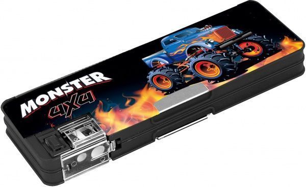 Пенал школьный Monster CF86612 Cool For School черный