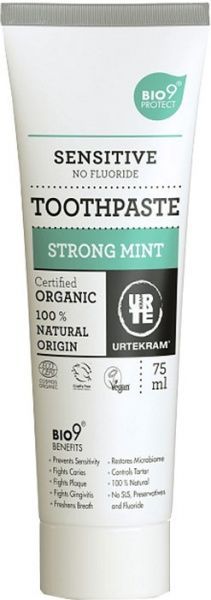 Зубна паста Urtekram Strong Mint 75 мл