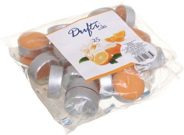 Свічка апельсин (25 шт.)