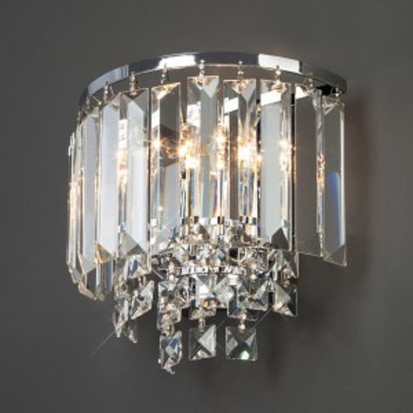 Бра Strotskis Torreta 2x60 Вт E14 хром 10105/2 