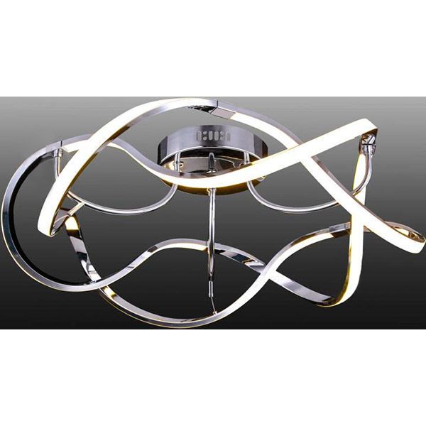 Люстра Геотон GTN-608/1СА 48166 78 Вт з пультом ДК хром