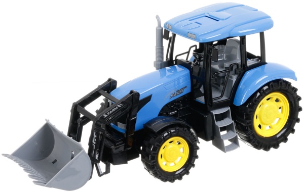 Игрушка Shantou трактор фермерский 44.5х16х19 см голубой JY238776