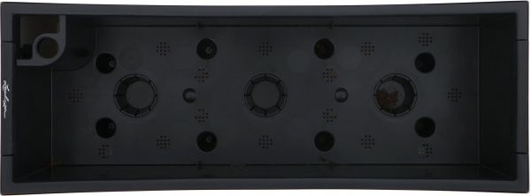 Вазон пластиковый Lechuza Balconera Color прямоугольный 18,1л серо-коричневый 