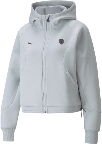 Джемпер Puma Ferrari Style Wmn Hd Swt Jkt 53177605 р. L сірий