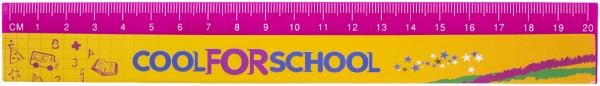 Линейка 20 см CF81318 Cool For School