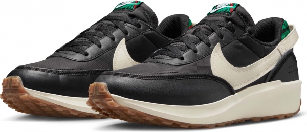 Кроссовки Nike WAFFLE DEBUT PREMIUM DV0813-001 р.44,5 черный