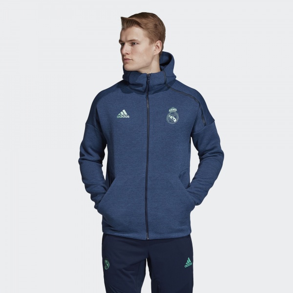 Джемпер Adidas REAL ZNE HD 3.0 DX8699 р. S синій