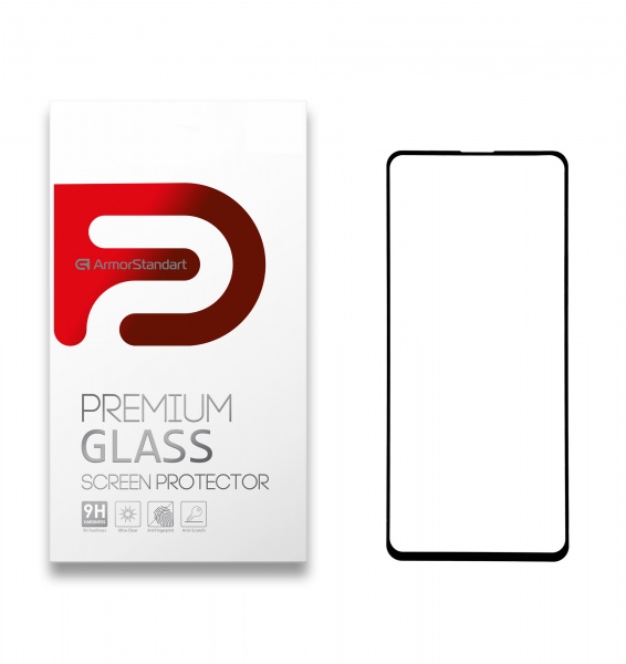 Защитное стекло Armorstandart (57204) Full Glue для Samsung M31s (M317) Black (ARM57204)