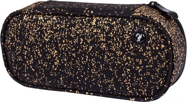 Пенал шкільний AC5 Golden Dust Hash чорний із візерунком