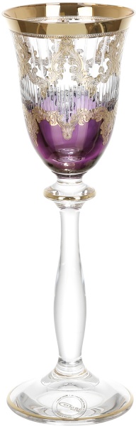 Набор рюмок для ликера Violet and Gold 60 мл 6 шт. Combi 