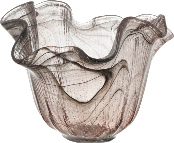 Ваза Antonio Tammaro Morena 29 см Сіро-коричнева 