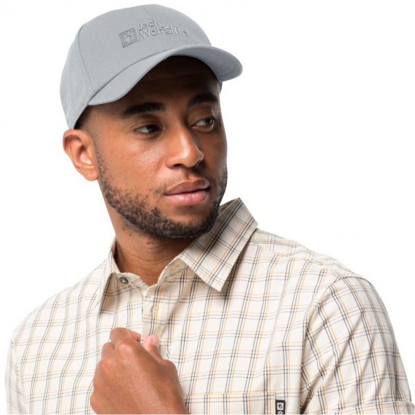 Кепка Jack Wolfskin BASEBALL CAP 1900673_6720 os сірий