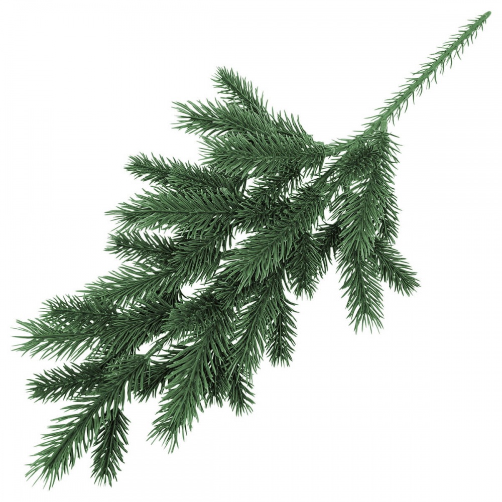 Веточка декоративная искусственная литая 30 см