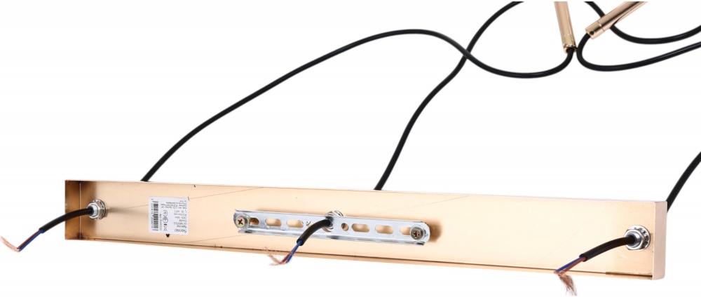 Підвіс Sensio Anje 3x40 Вт E14 золото/прозорий LS-74657/3LG-E1440W