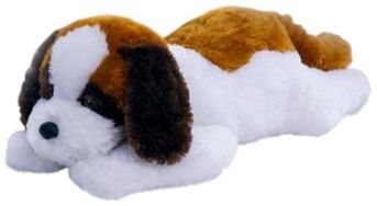 Мягкая игрушка Копица Собака Сенбернар 3/4 40 см