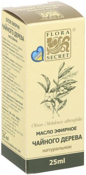 Эфирное масло Flora Secret чайного дерева 25 мл 