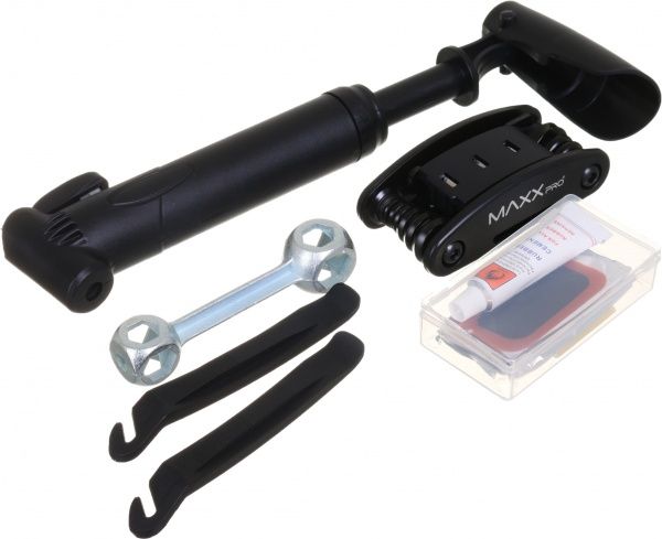 Мультиинструмент MaxxPro для быстрого ремонта велосипедных шин BTL103-Bk 