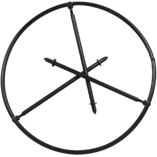 Підставка ø320 мм 280 мм 4 л Підставка для казана татарського