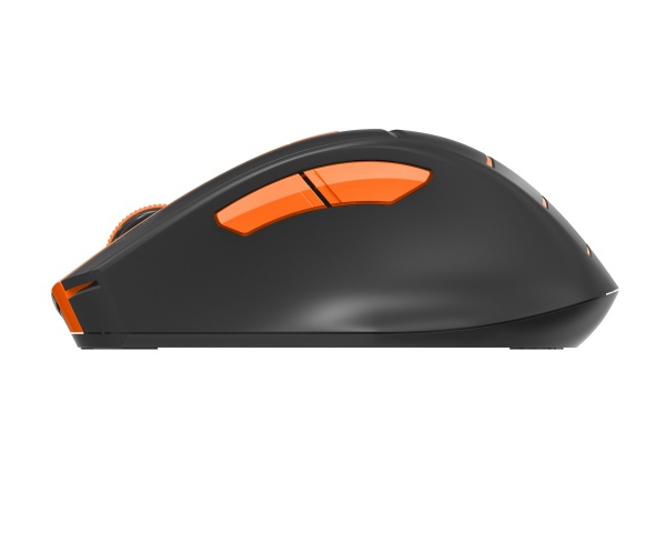 Мишка A4Tech безшумна Fstyler FG30S (Orange) 