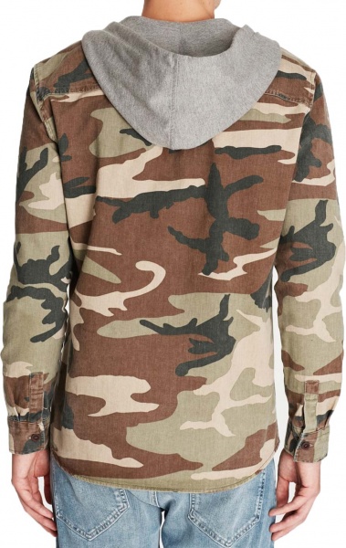 Сорочка Mavi HOODED SHIRT 021367-30262 р. L камуфляж