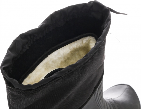 Сапоги Гофра с затяжкой р.44/45 черный