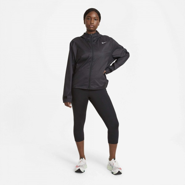 Лосины Nike W NK DF FAST CROP CZ9238-010 р.2XL черный