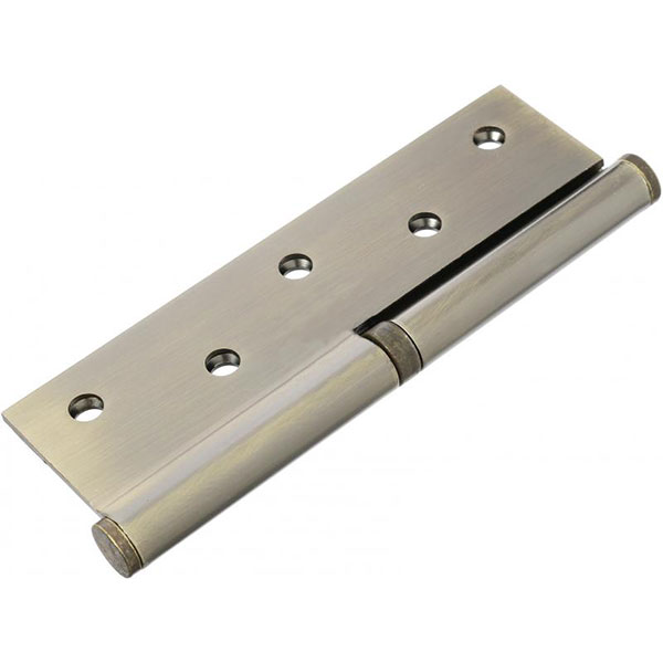 Петля съемная Fuxia 125x31x2,5 мм матовая античная латунь правая 2 шт