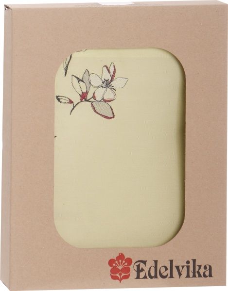 Скатертина «Квіточка» 649-16/00 140x240 см оливковий Едельвіка 