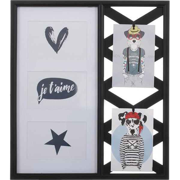 Колаж Rock Dog 5 фото 10x15 см чорний 