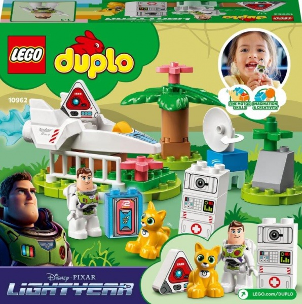 Конструктор LEGO DUPLO Базз Рятівник і космічна місія 10962