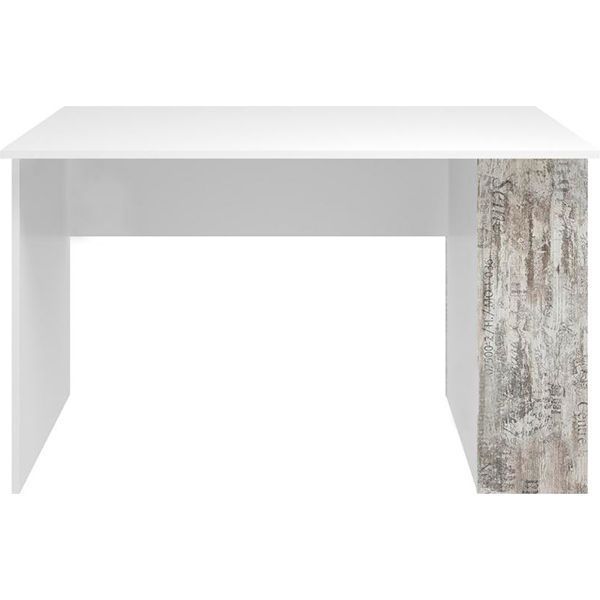 Стол письменный ПАМП 120 1200х730х600 белый/кантри лейбел 