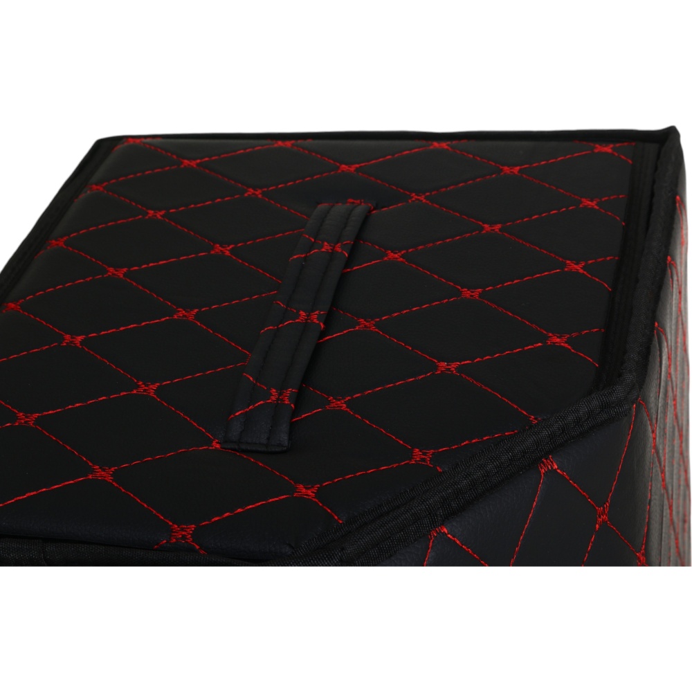 Сумка-органайзер в багажник розмір L Auto Assistance AA-533BR чорно-червоний