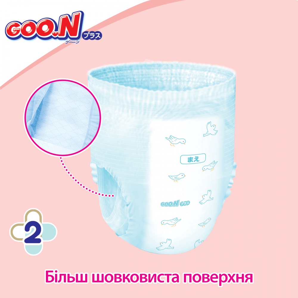 Подгузники-трусики Goo.N Plus M 6-12 кг 52 шт.
