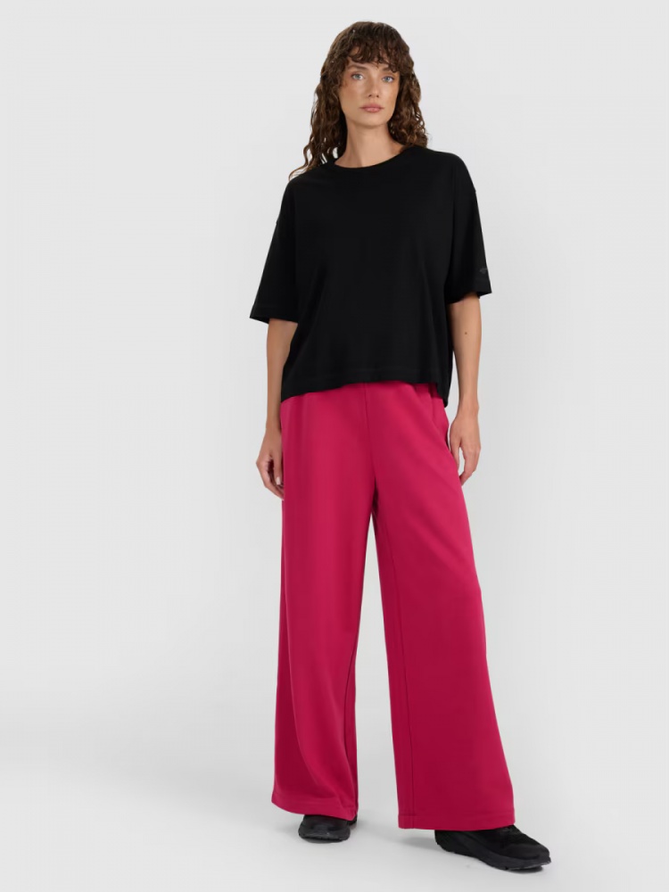 Штани 4F TROUSERS CAS F1204 4FWAW25TTROF1204-53S р. XS рожевий