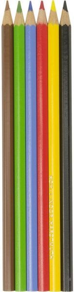 Карандаши цветные Dino 6 шт. 3591006007Ks Koh-i-Noor