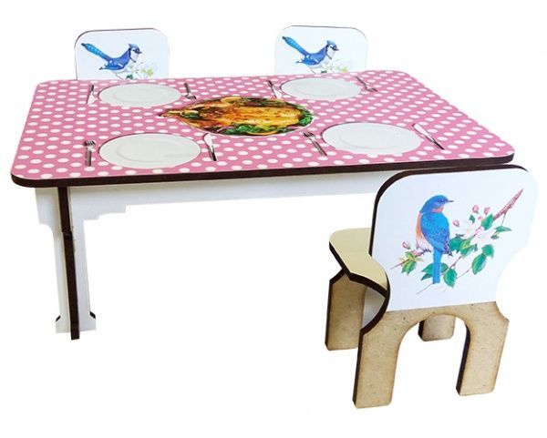 3D-конструктор Збірайко Меблі лялькові