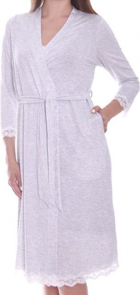 Халат для беременных Мамин Дом 46 Light 25315 серый 