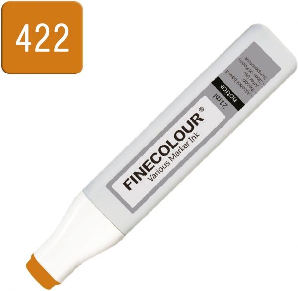 Заправка для маркера Refill Ink темно-помаранчева кава EF900-422 FINECOLOUR