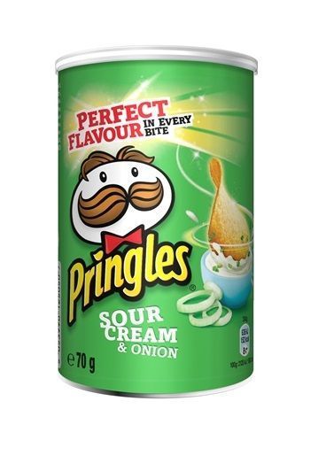 Чипси Pringles Сметана-цибуля 70 г (5053990125050) 