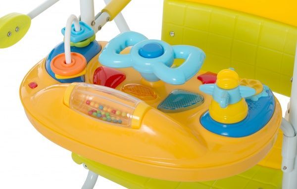 Качели Bel Baby для помещений желтая QS12-B