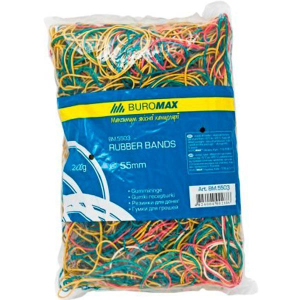Резинки Buromax ассорти
