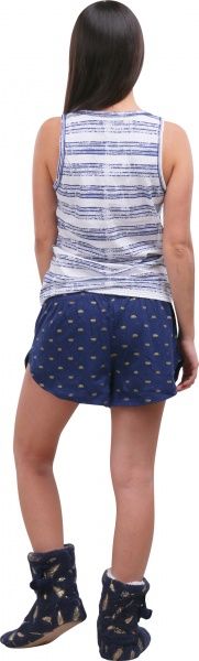 Піжама жіноча Stripe р. XS біло-синій 