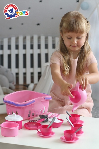 Ігровий набір ТехноК 29 елементів у кошичку 7181