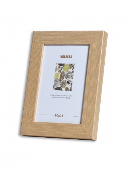 Рамка для фото Velista 24W-3206-11v с паспарту 1 фото 50х70 см светлое дерево 