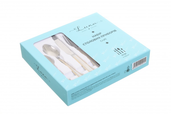 Набор столовых приборов Craft 24 предмета Luna