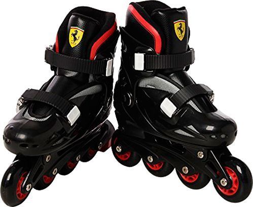 Роликовые коньки Ferrari FK7 р. 33-36 черный