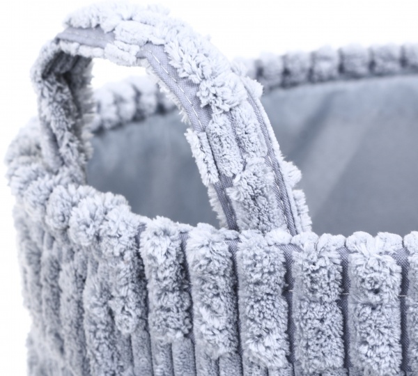 Корзина Velvet M 34x34 см EG92596 серый 