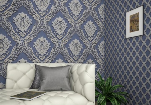 Обои виниловые на флизелиновой основе Vinil Шарлота декор ДХV-1196/2 1,06x10,05 м 