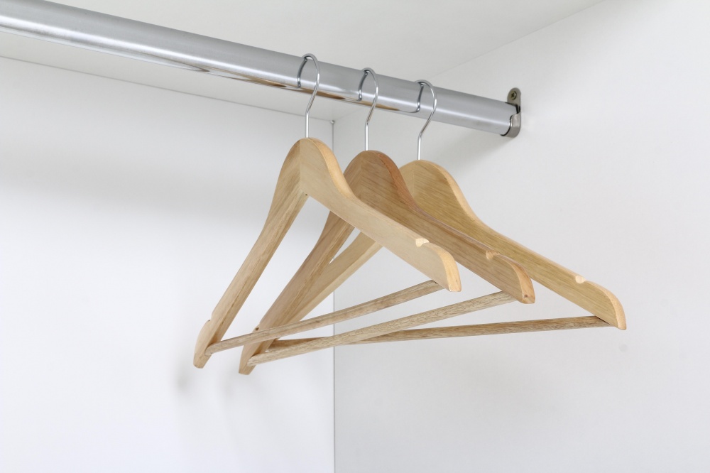 Набір вішалок Vivendi дерев'яні 44,5 см 3 шт.